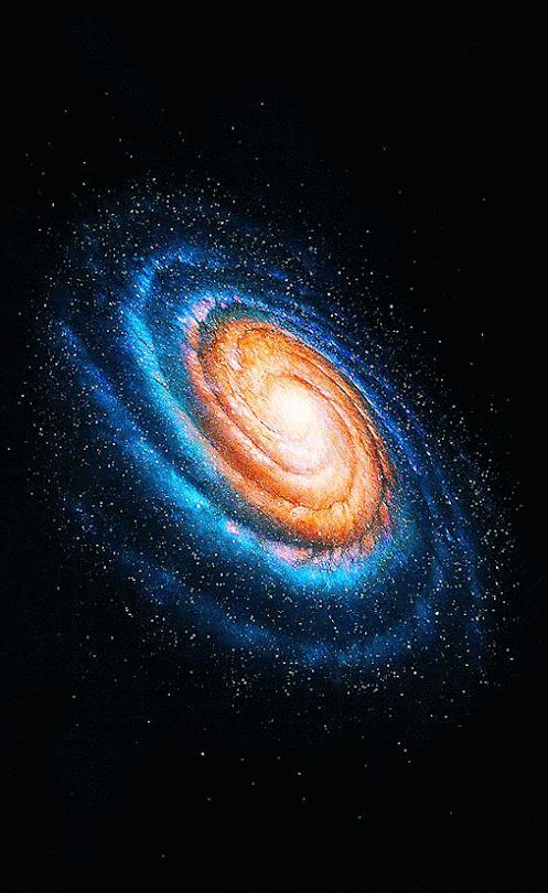 Glowing Galaxy